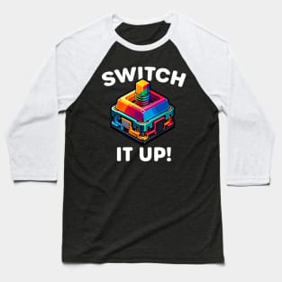 Mechanical Keyboard Enthusiast - Switch It Up Design Baseball T-Shirt